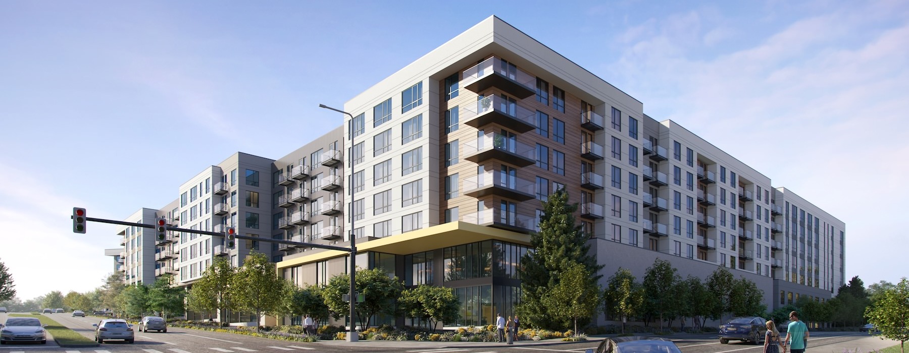 a large building with many windows