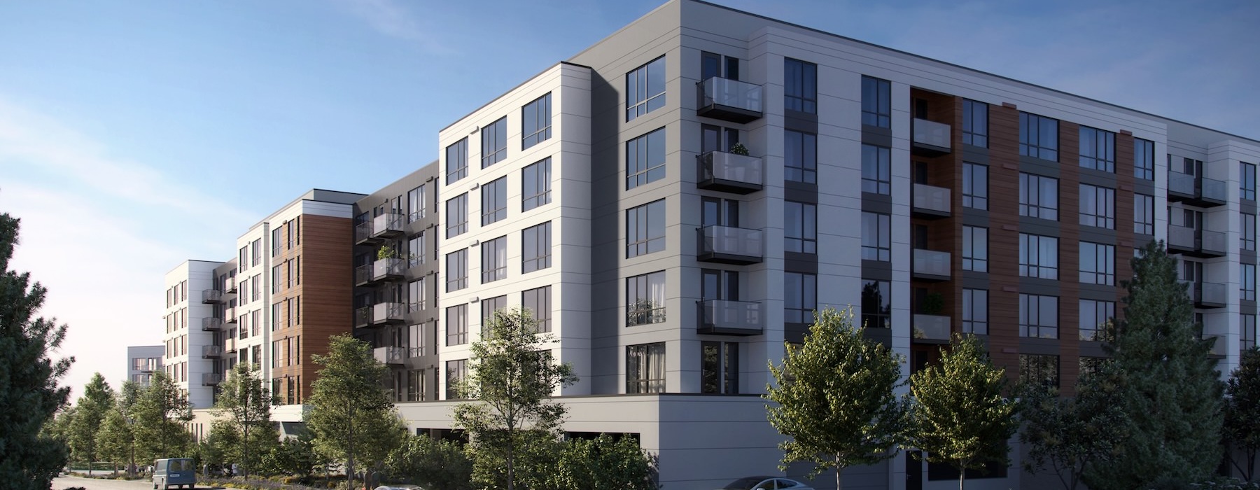 a building with many windows